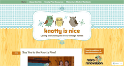 Desktop Screenshot of knottyisnice.com