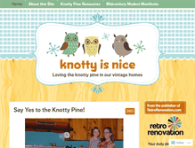 Tablet Screenshot of knottyisnice.com